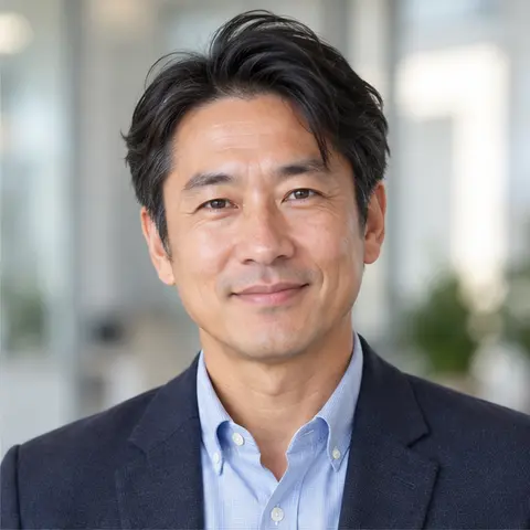 Illustrative profile of Kenji from Japan